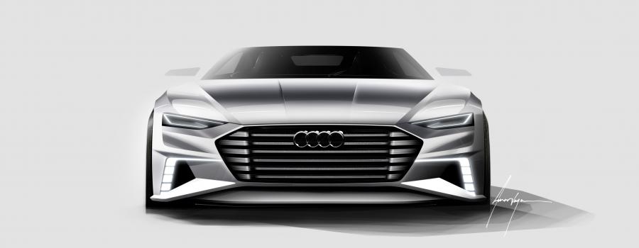 Эскиз Audi Prologue Avant Concept 2015 года  (фото 8 из 49)